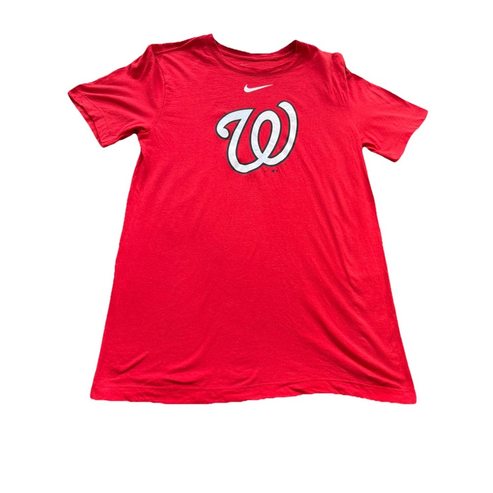 Nike Washington Nationals MLB Graphic T-Shirt – Men's S Logo Tee